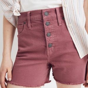 Madewell High-Rise Denim Shorts SOLDOUT